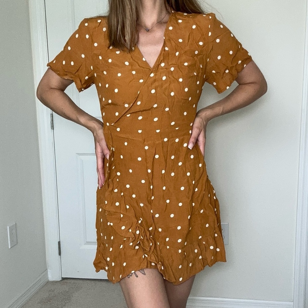 Woman dress 👗 brown size S/M